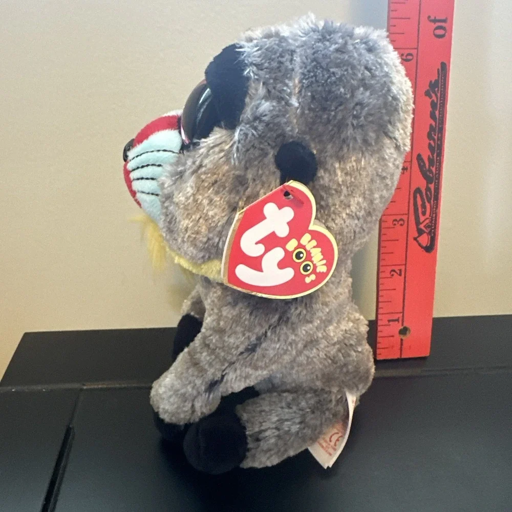 Ty Beanie‎ Boos WASABI Baboon Monkey Plush - 6